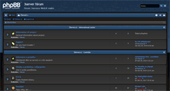 Desktop Screenshot of forum.3server.cz